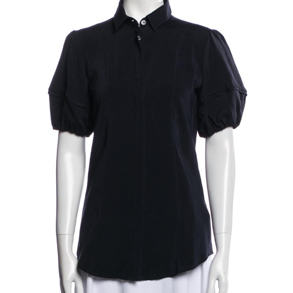 Burberry Silk Button Down Top - Picture 7 of 7